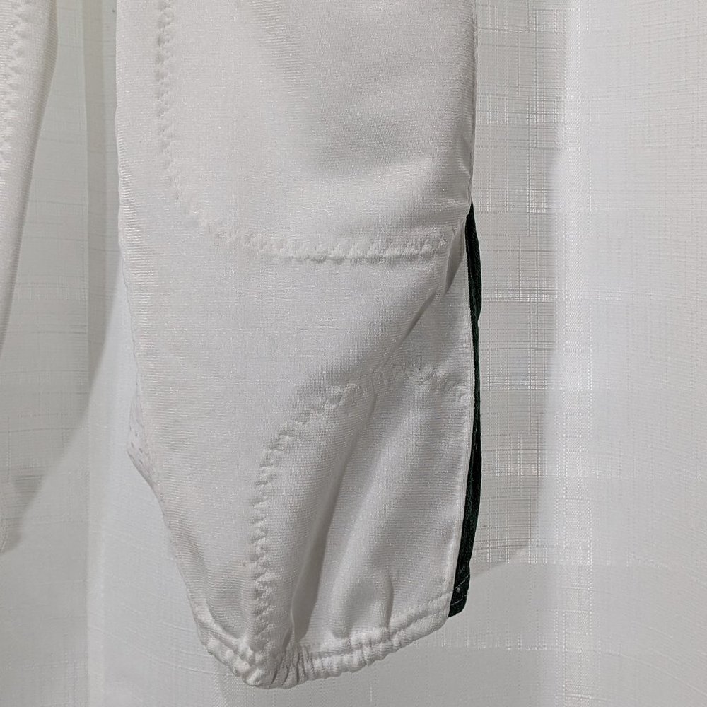 NIKE Alpha Elite Team Engineered Football Pants White / Green Striped Small NWT - Picture 3 of 9